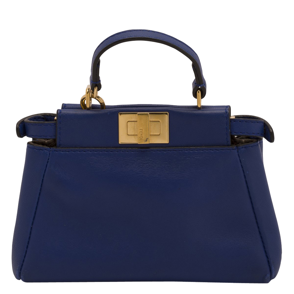 fendi blue peekaboo