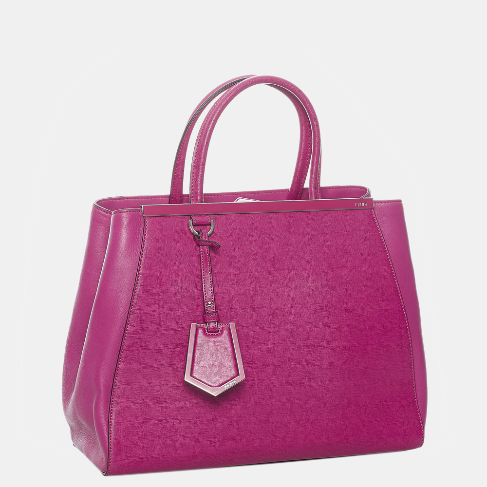 

Fendi Pink Calf Leather 2Jours Shoulder Bag