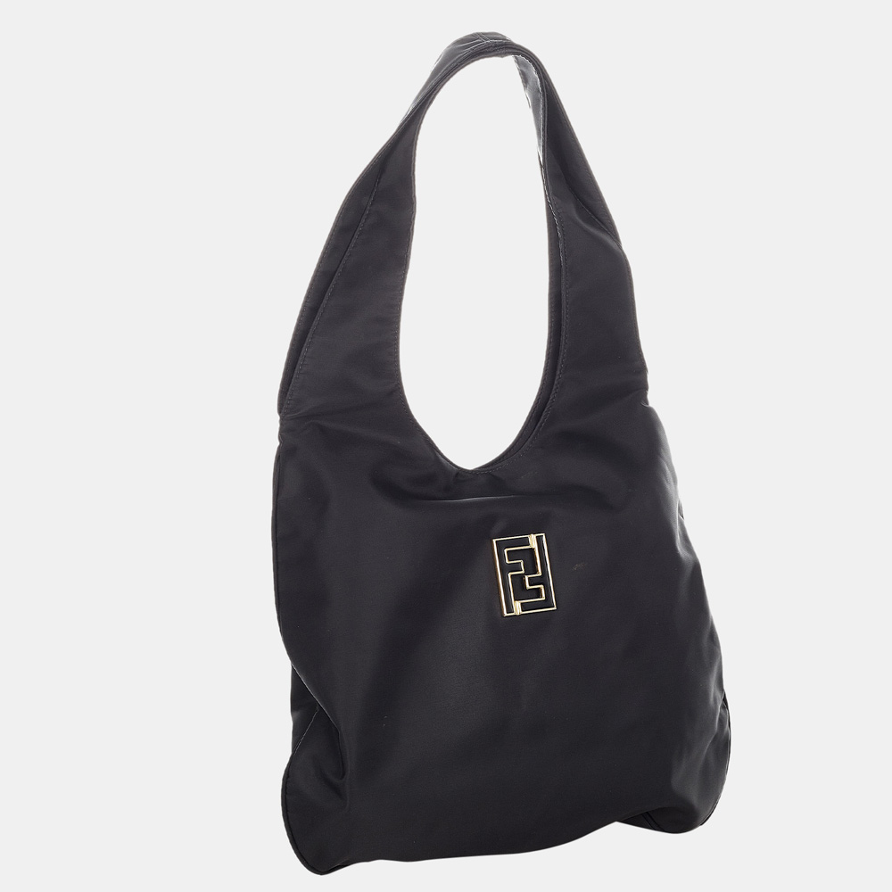 

Fendi Black Nylon Shoulder Bag
