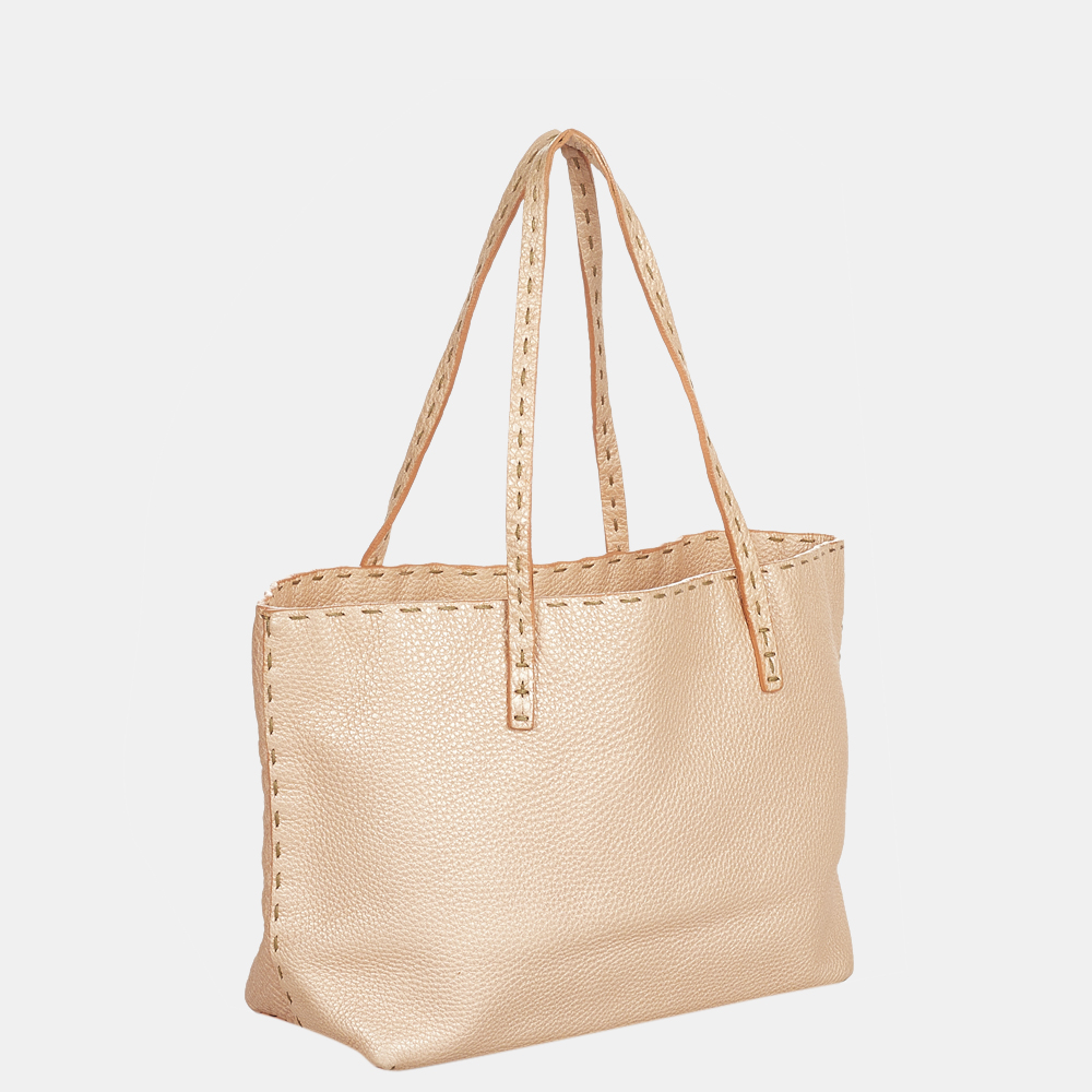 

Fendi Pink Selleria Leather Handbag