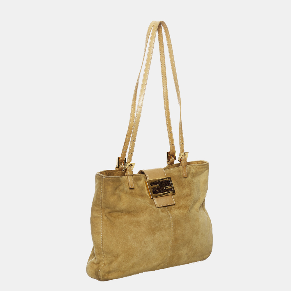 

Fendi Brown Leather Shoulder Bag