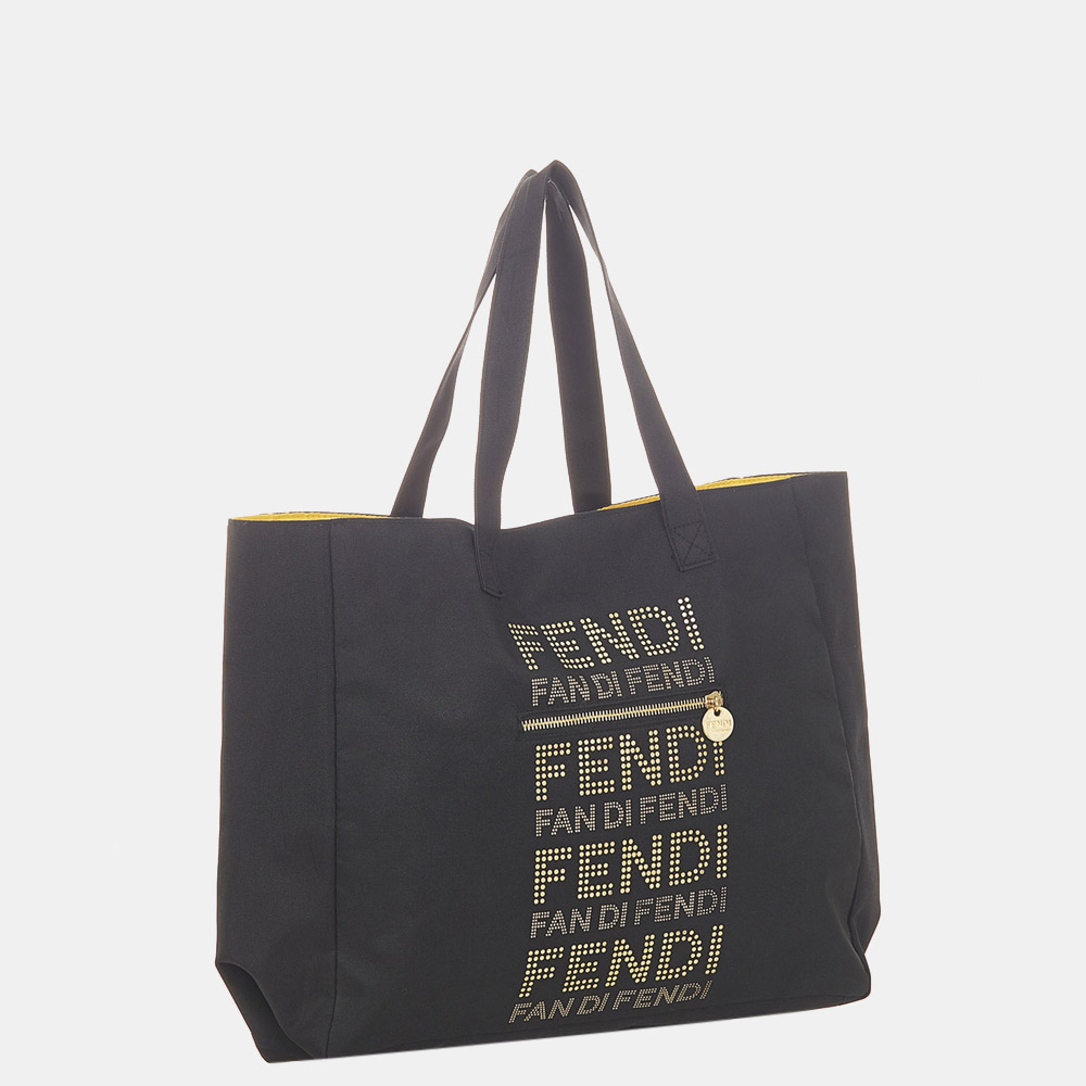 

Fendi Black Nylon Tote Bag