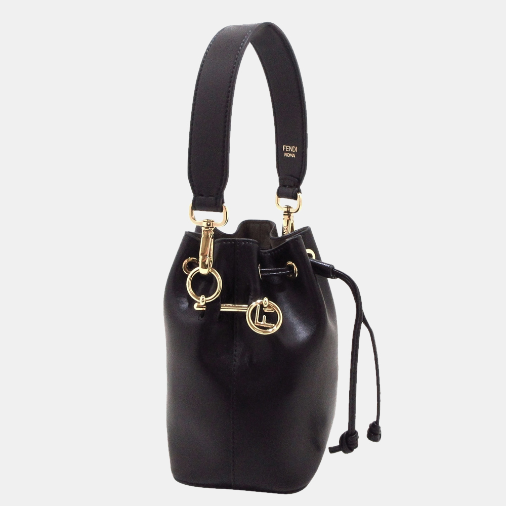 

Fendi Black Mini Mon Tresor Satchel