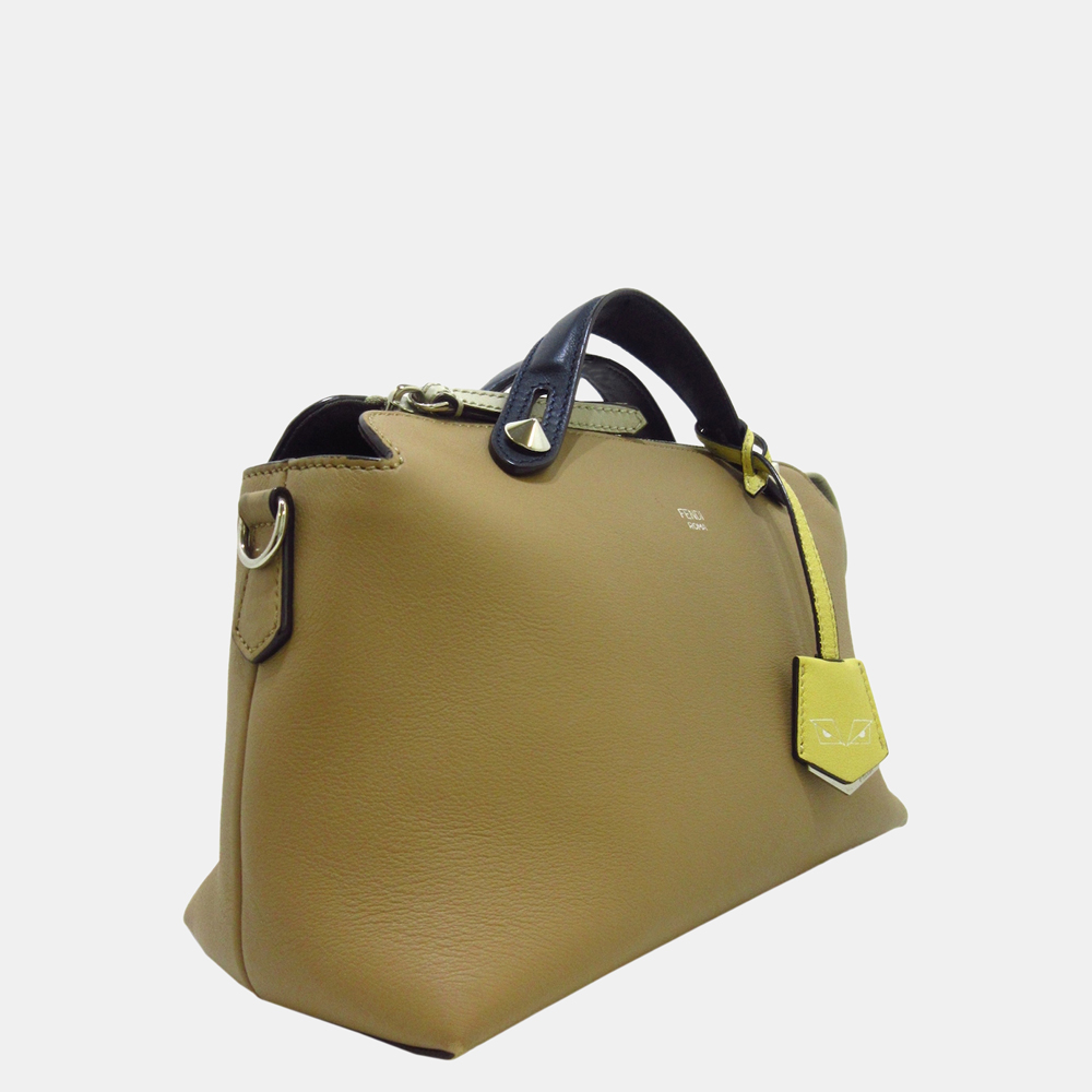 

Fendi Beige/Brown/Multi Color By The Way Leather Satchel