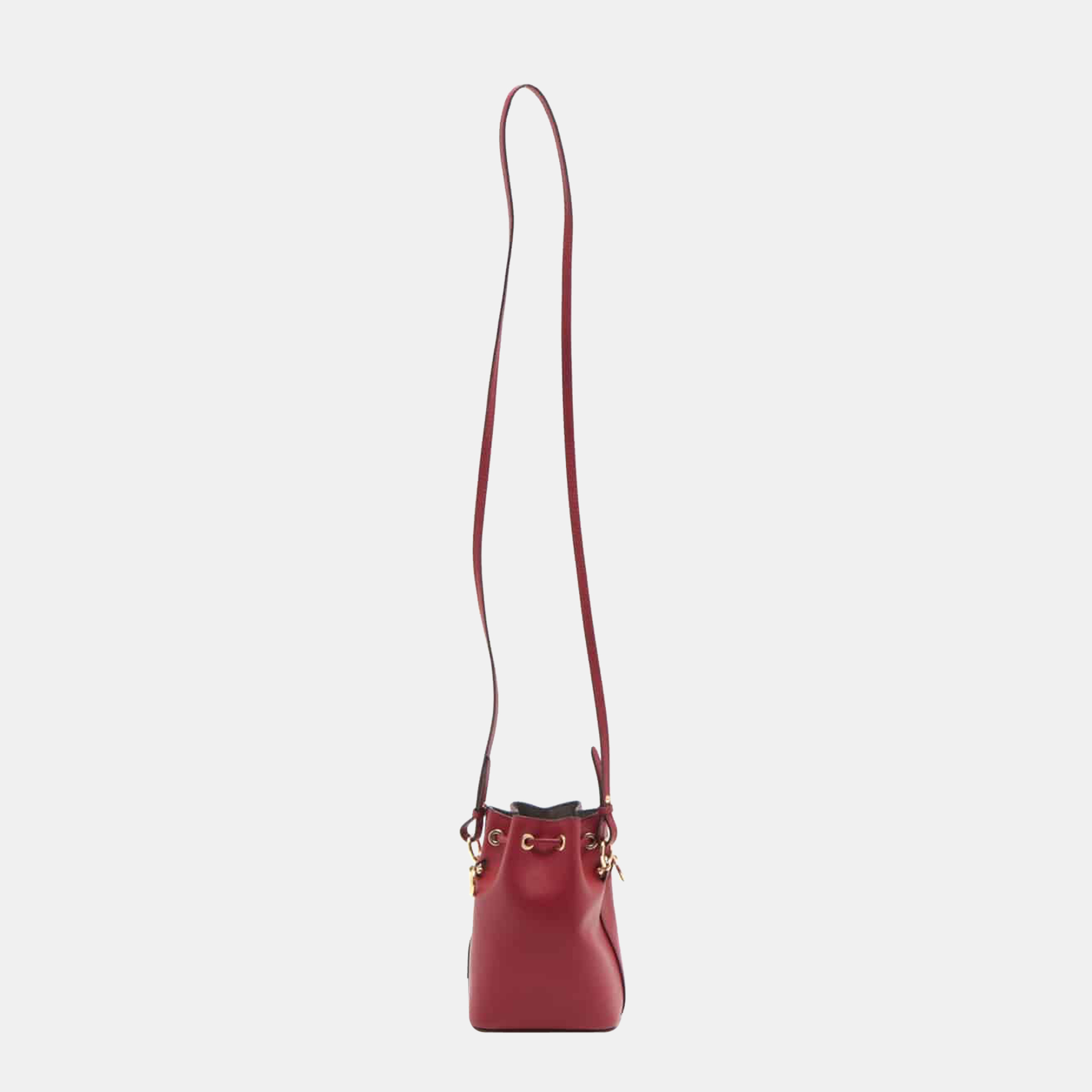 

Fendi Mon Tresor Mini Leather 2way shoulder bag Red 8BS010