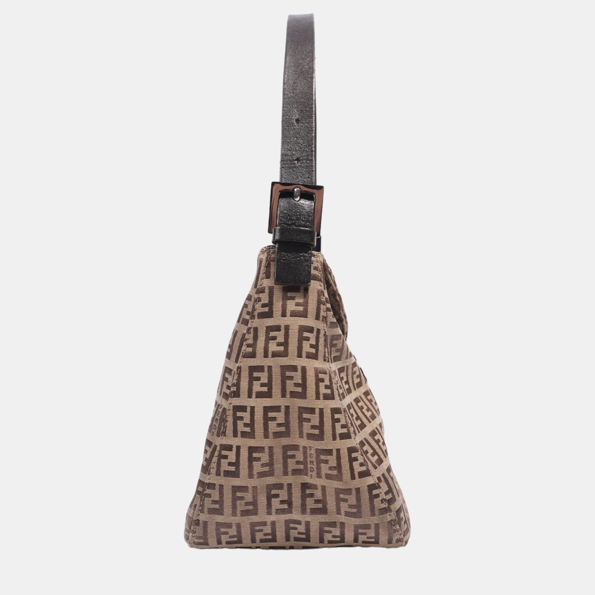 

Fendi Baguette Bag Brown Zucca Canvas