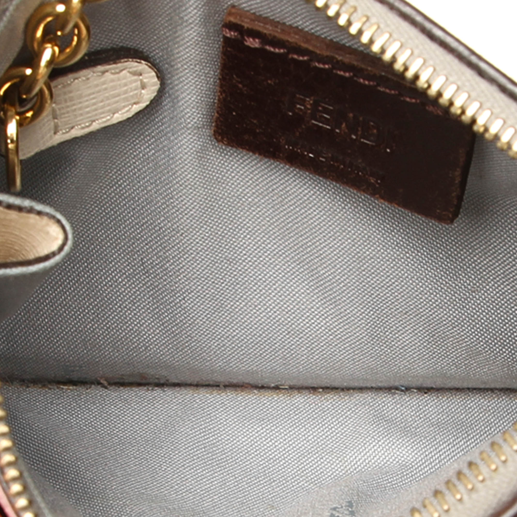 

Fendi Multicolor Leather Monster Wallet