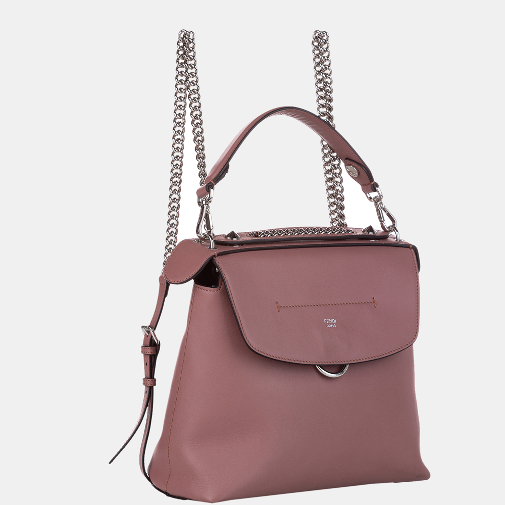 

Fendi Brown Back To School Leather Backpack