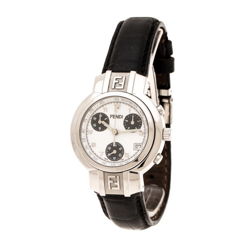 fendi white watch