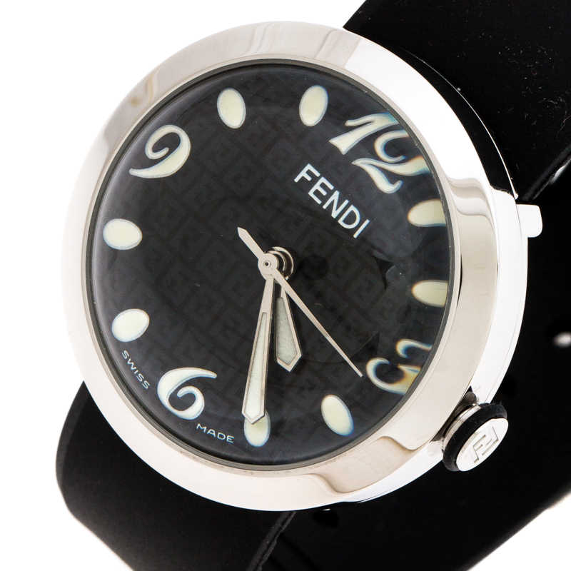 

Fendi Black Stainless Steel