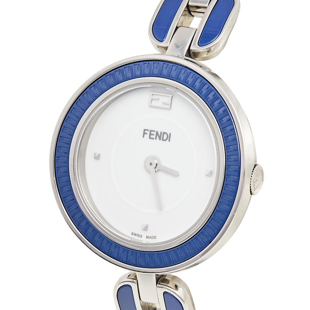 

Fendi White Stainless Steel My Way F357024003 Women's Wristwatch