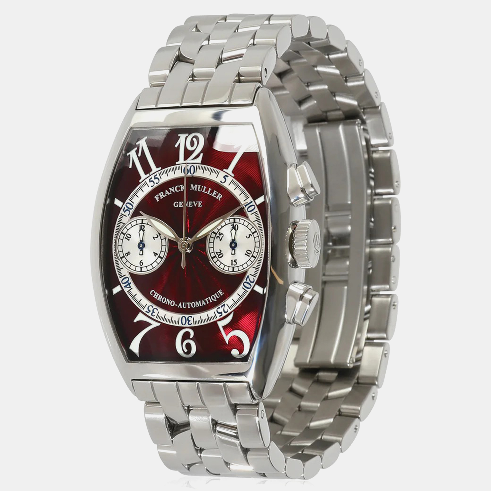 

Franck Muller Red Stainless Steel Casablanca 5850 CC A Automatic Women's Wristwatch 30 mm