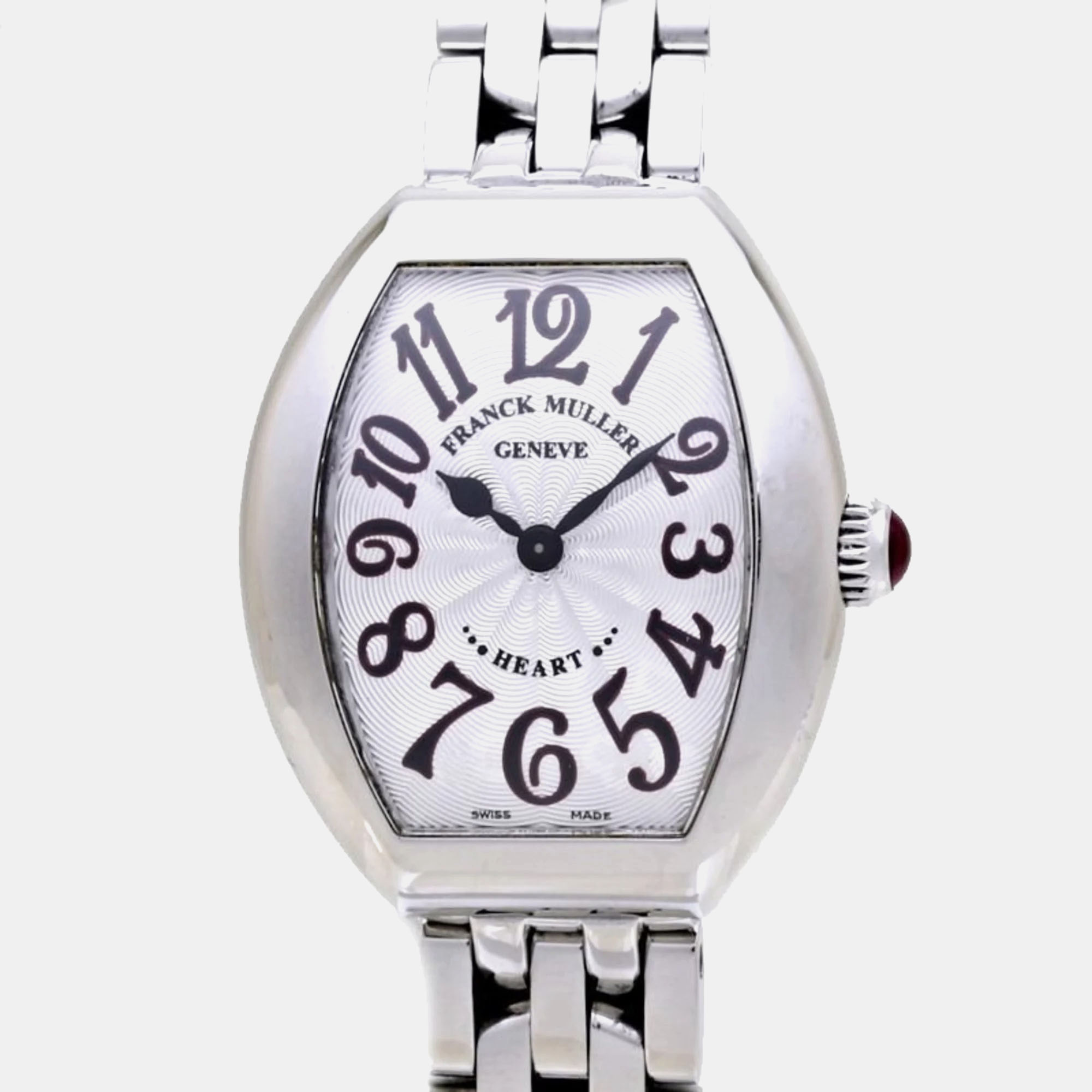 

Franck Muller Heart to Tresor Stainless Steel Women's Wristwatch 26 mm, Silver