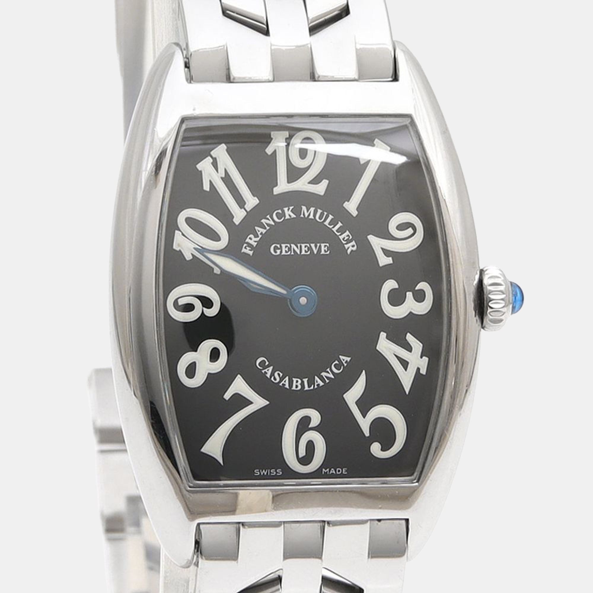

Franck Muller Casablanca Quartz Stainless Steel Women's Wristwatch 24 mm, Black