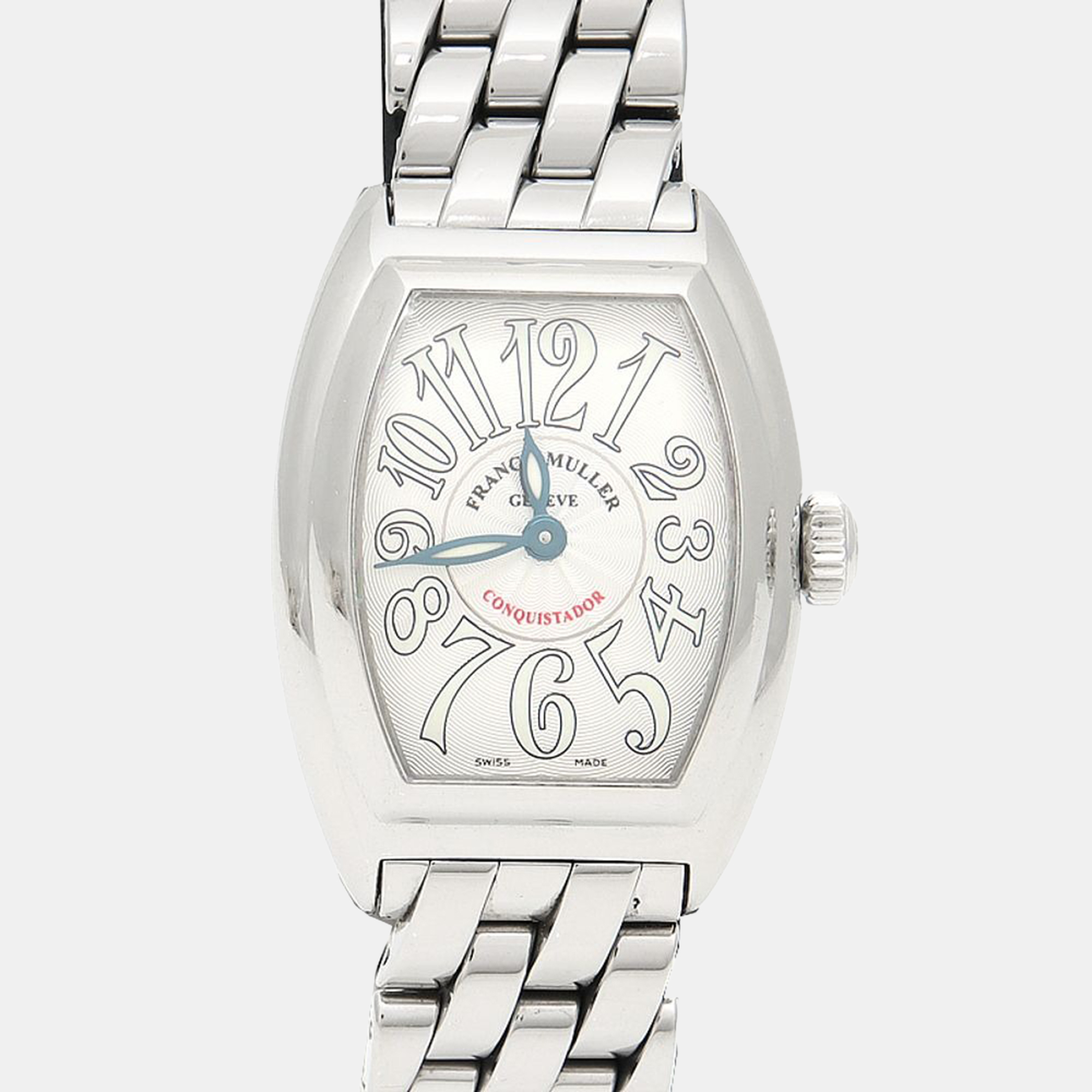 

Franck Muller Conquistador Quartz Stainless Steel Women's Wristwatch, White