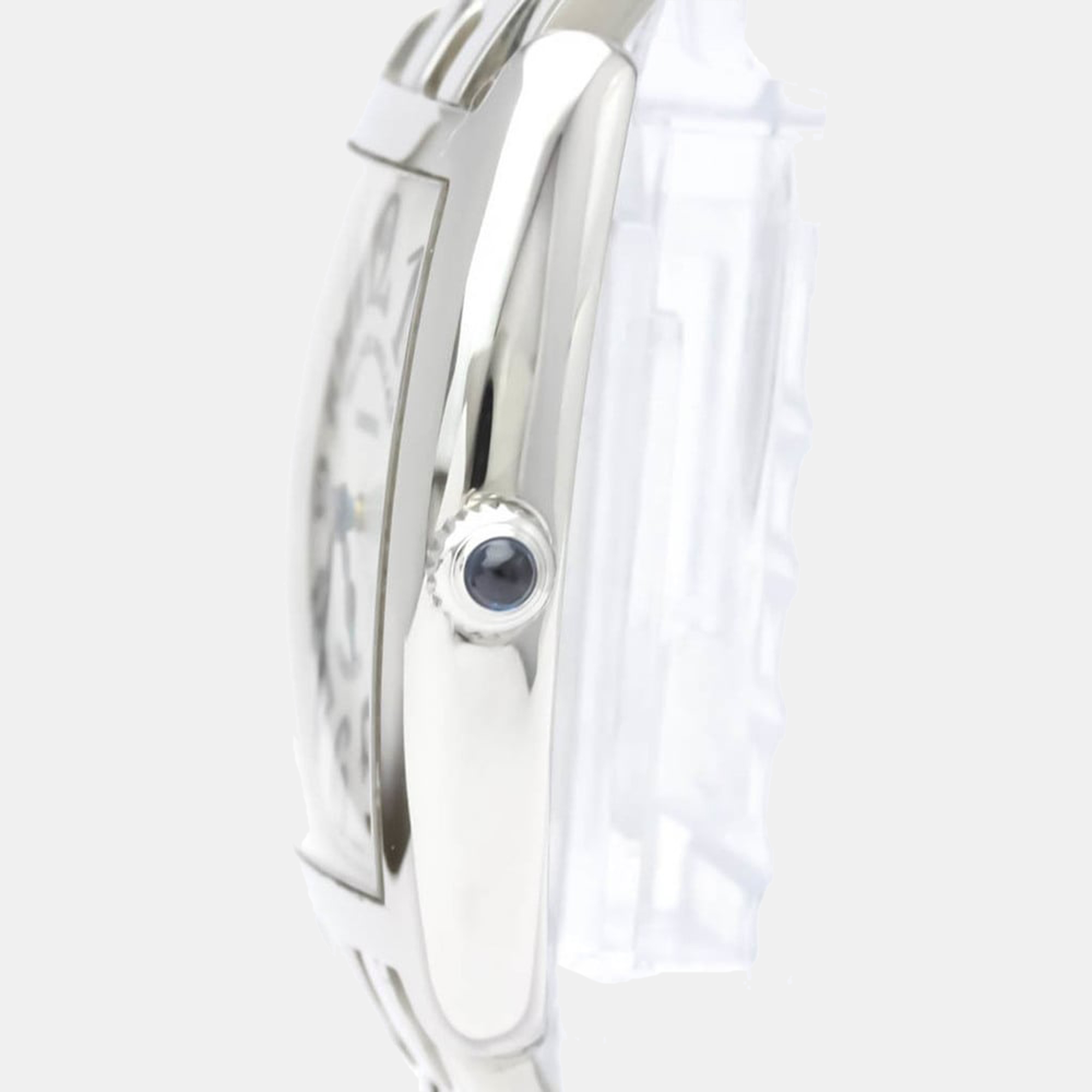 

Franck Muller Silver Stainless Steel Cintree Curvex 1752QZ Quartz Women's Wristwatch 25 mm