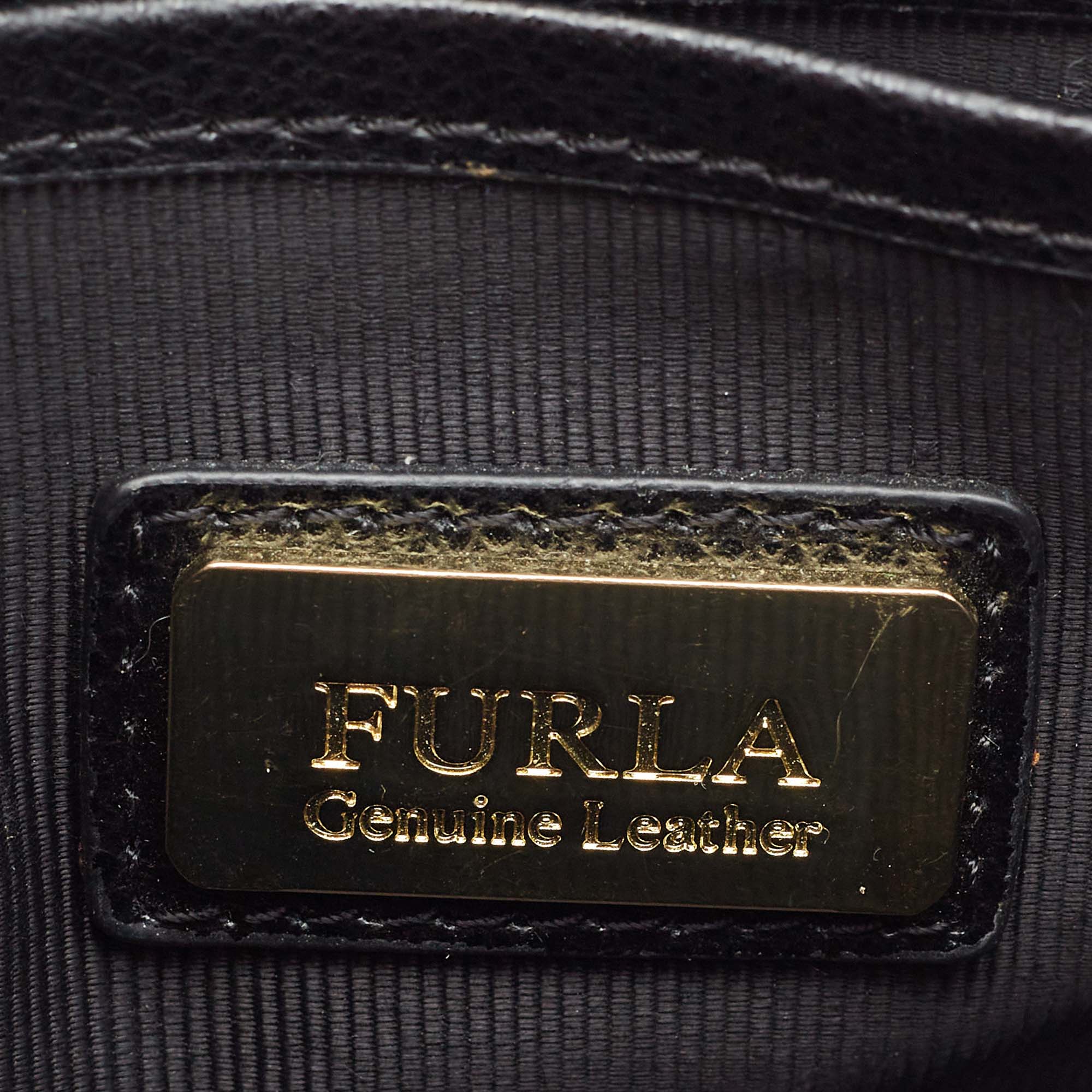 Furla Multicolor Leather Mini Music Theme Metropolis Crossbody Bag 