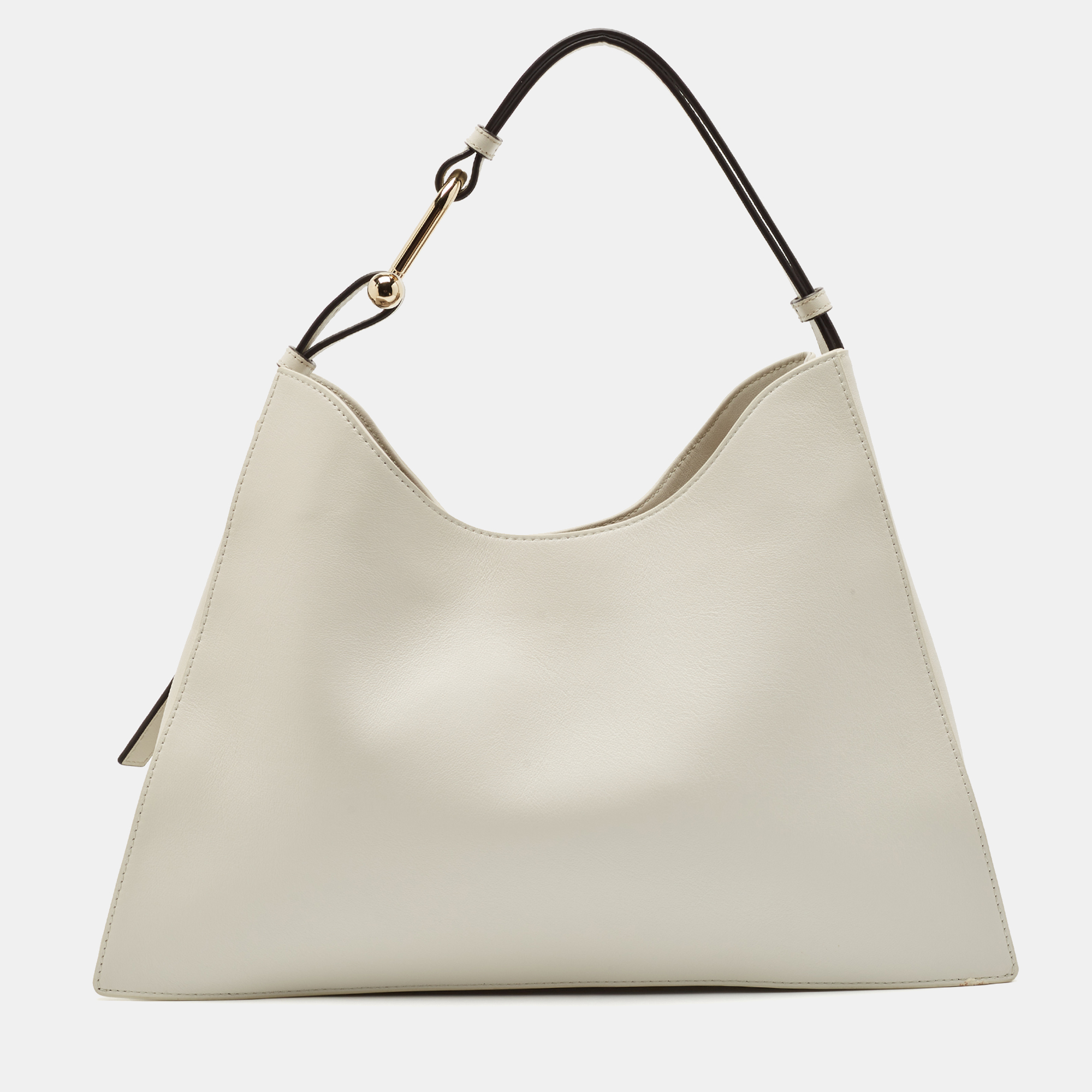 

Furla White Leather Nuvola Shoulder Bag