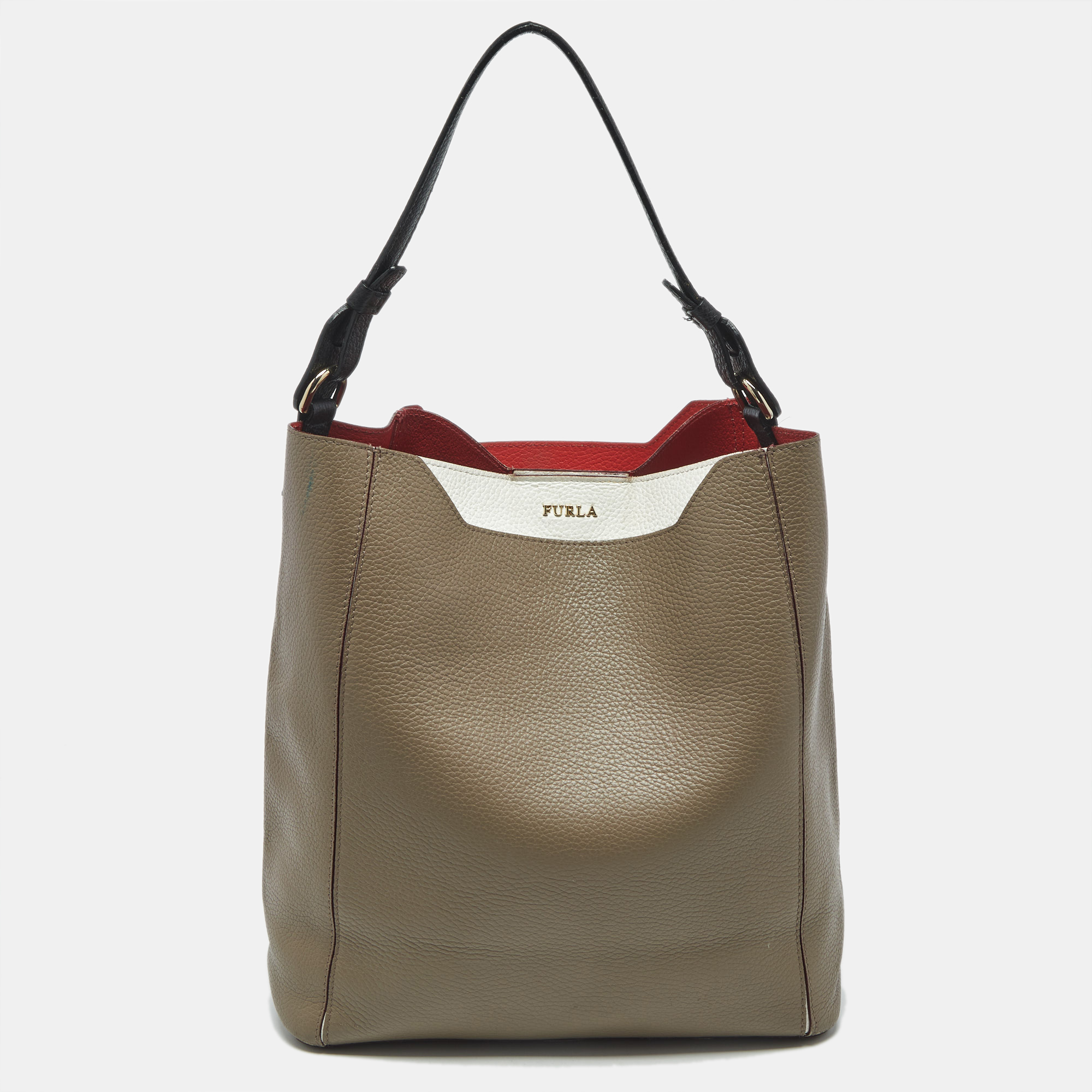

Furla Multicolor Leather Shoulder Bag