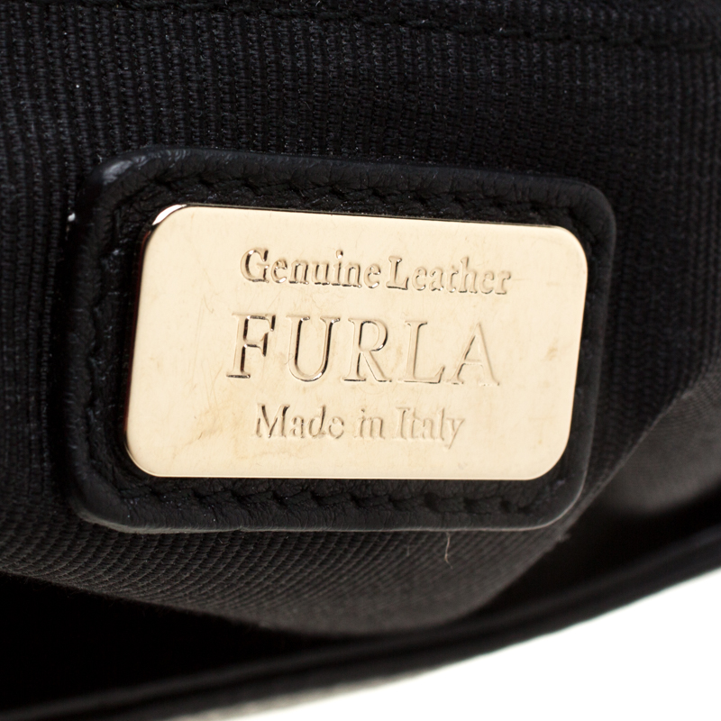 Leather tote Furla Black in Leather - 24955578