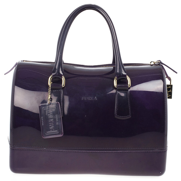 مملوكة مسبقًا Furla Candy Rubber Satchel