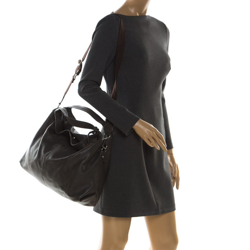 

Furla Light Brown Leather Hobo