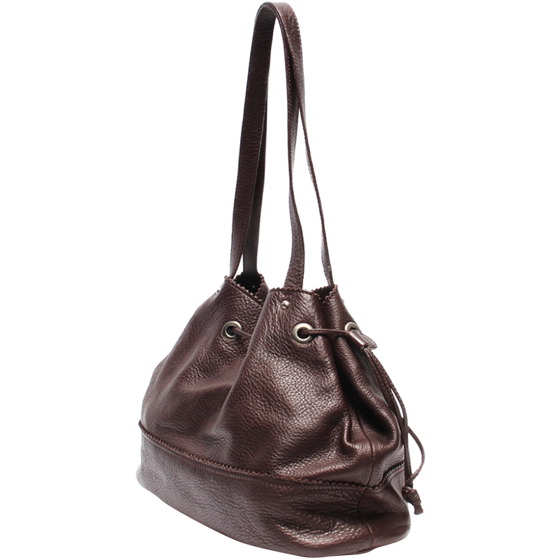 

Furla Mocha Leather Shoulder Bag, Brown