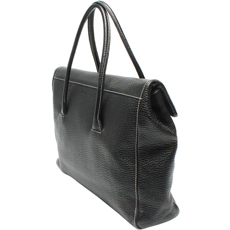 

Furla Black Leather Shoulder Bag