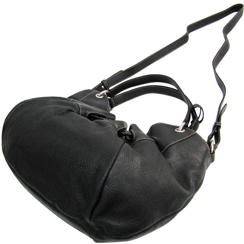 

Furla Black Leather Satchel