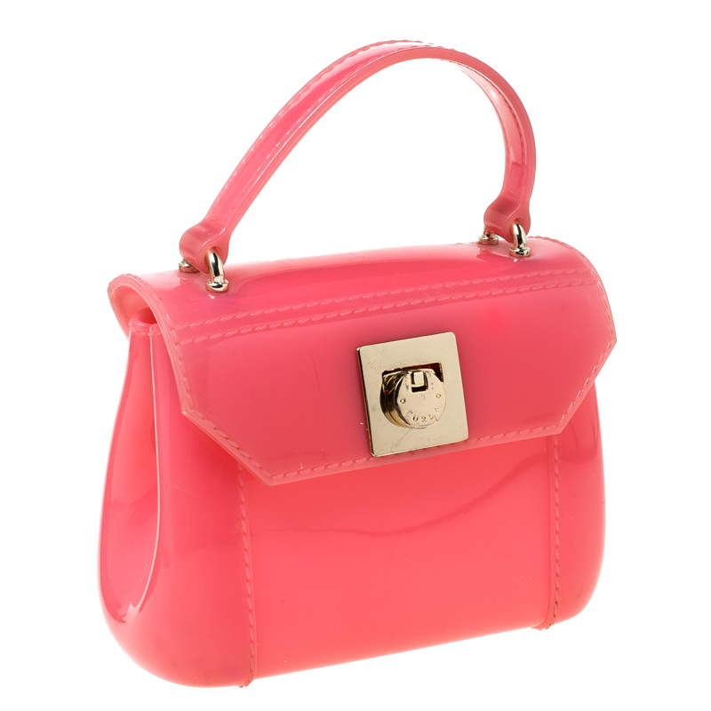 Furla Pink PVC Candy Mini Top Handle Bag Furla | TLC