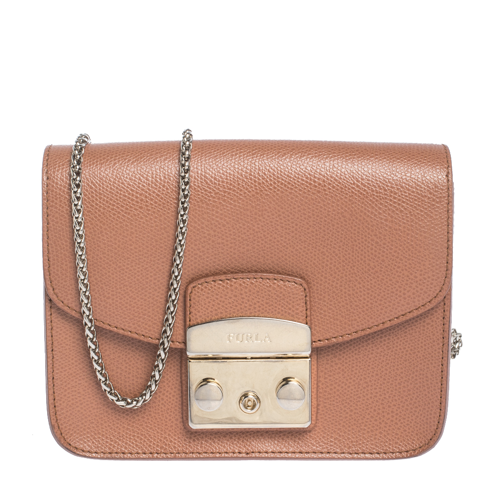 furla tan bag