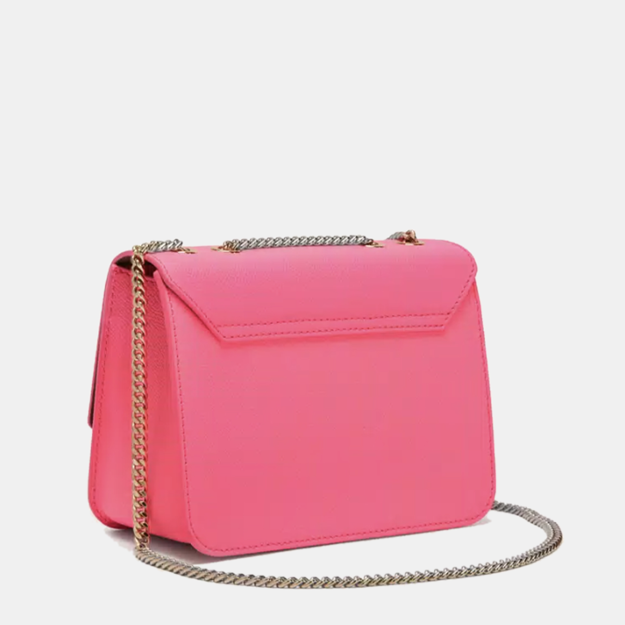 

Furla Fuchsia Leather Mini Bella Crossbody Bag, Pink