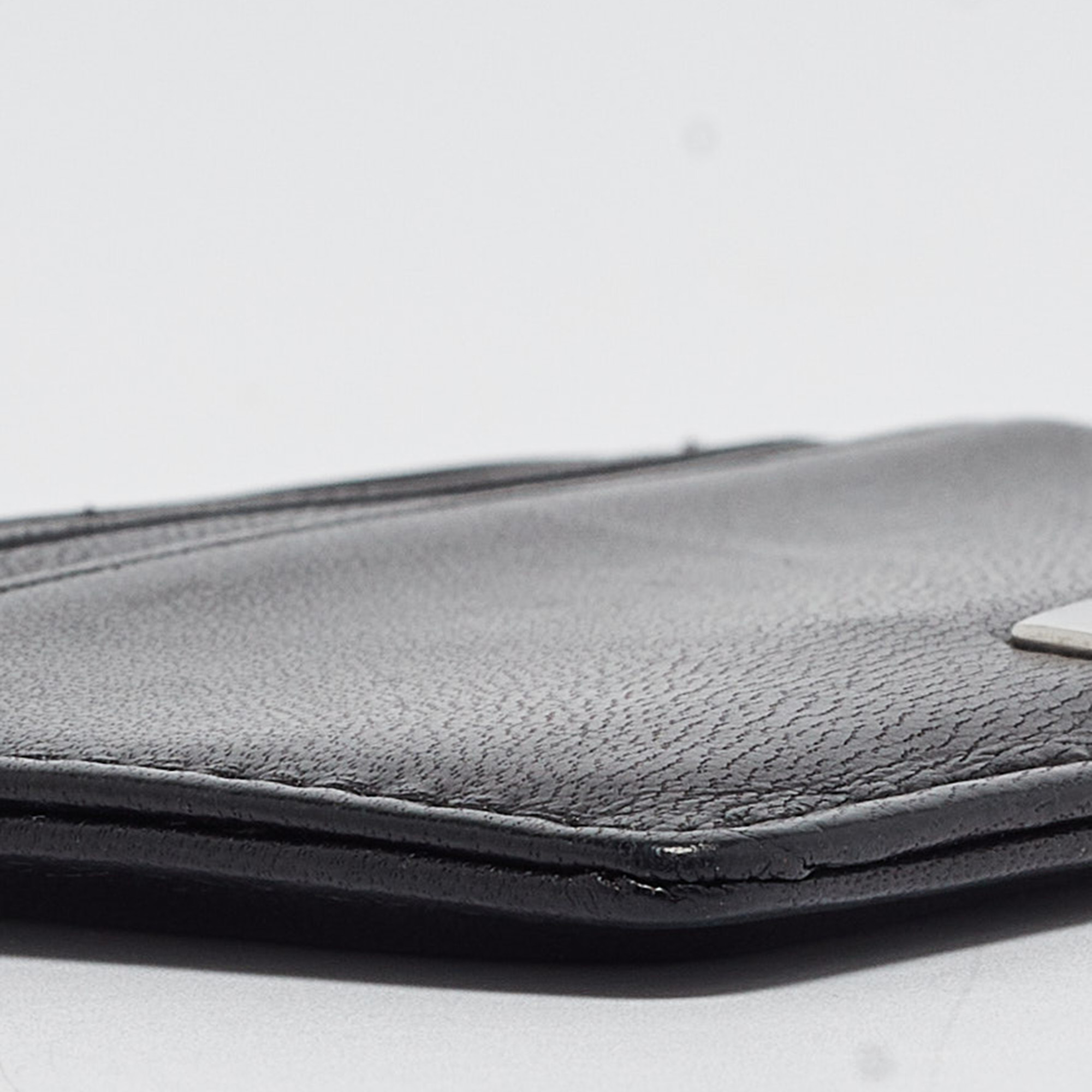 Furla Black Leather Card Holder 