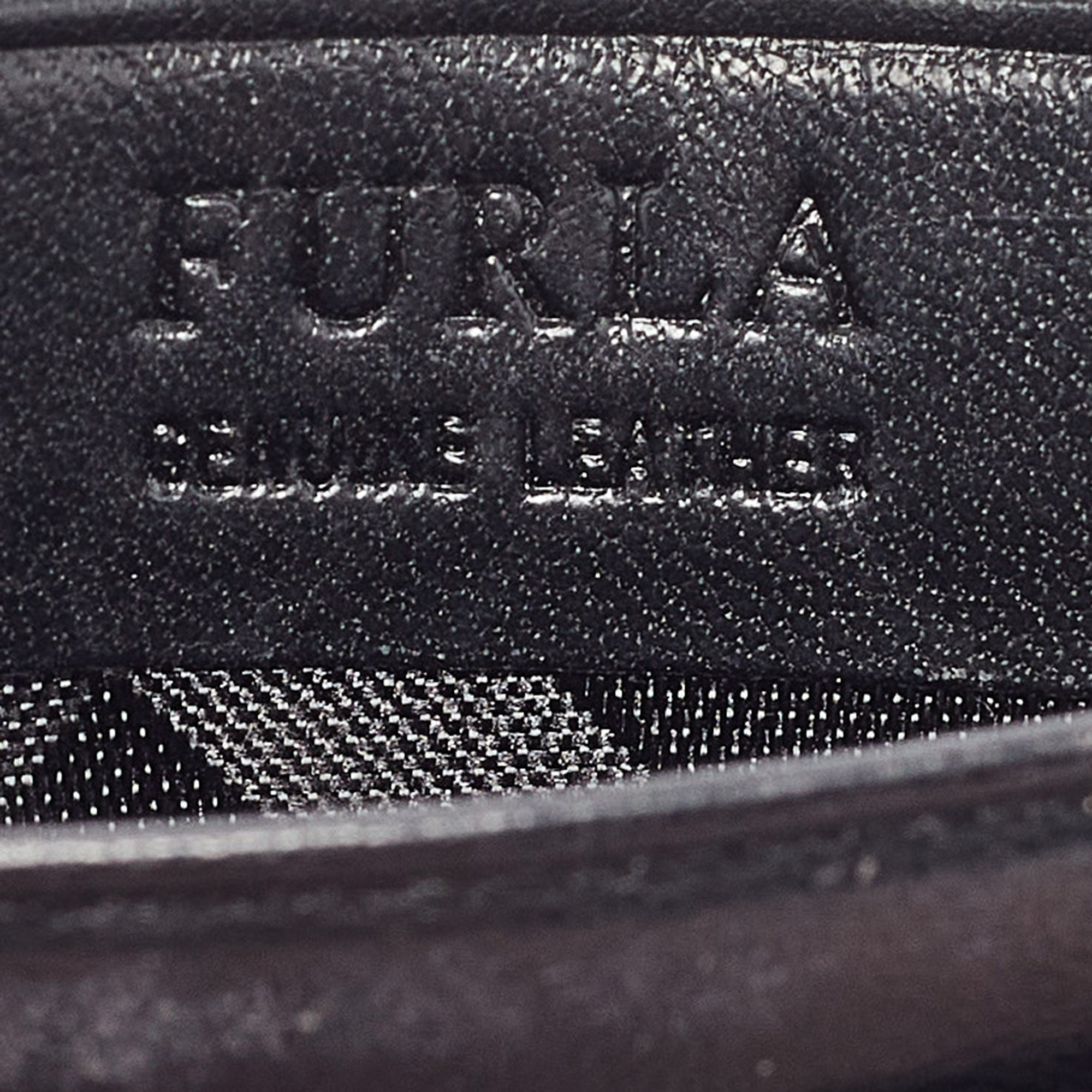 Furla Black Leather Card Holder 