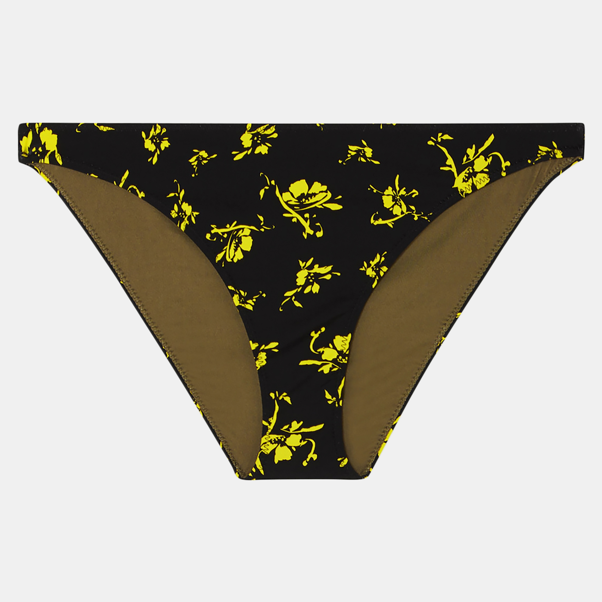 

Ganni Poliammide riciclato Bikini bottoms 38, Yellow
