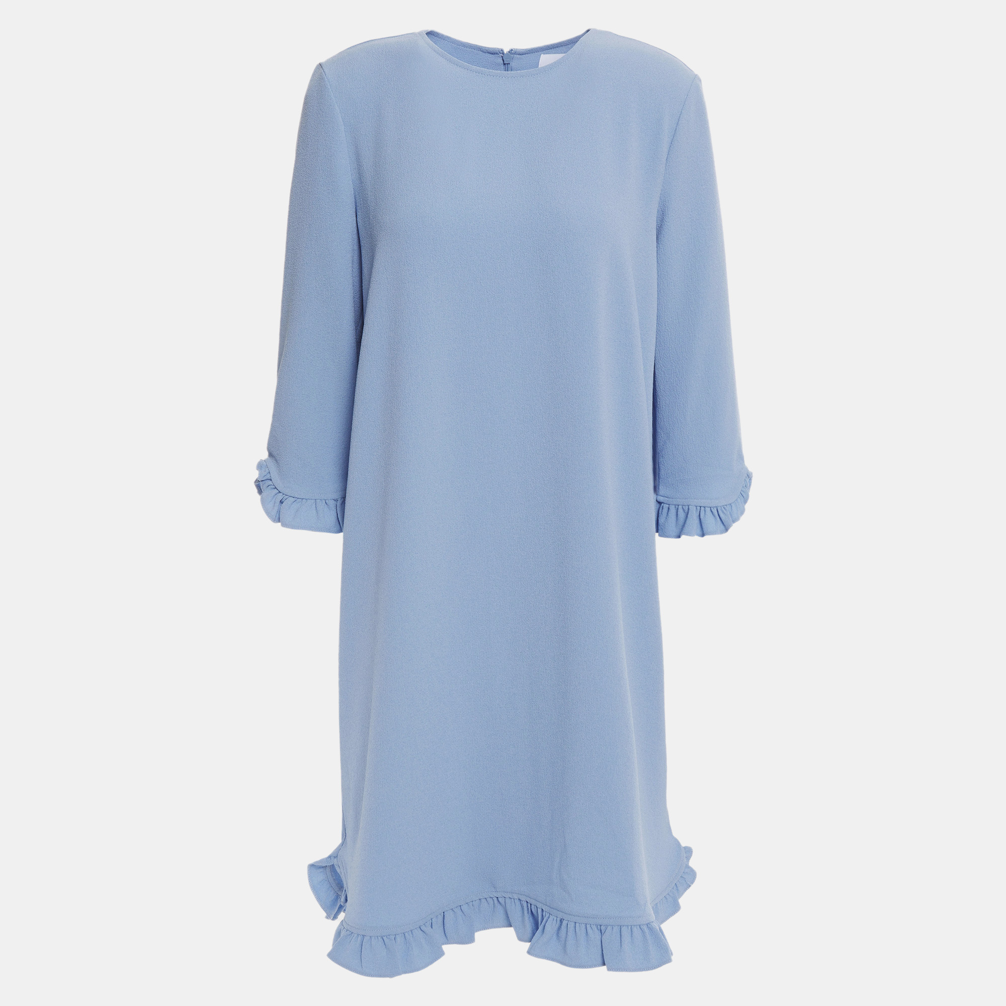 

Ganni Polyester Mini Dress 36, Blue