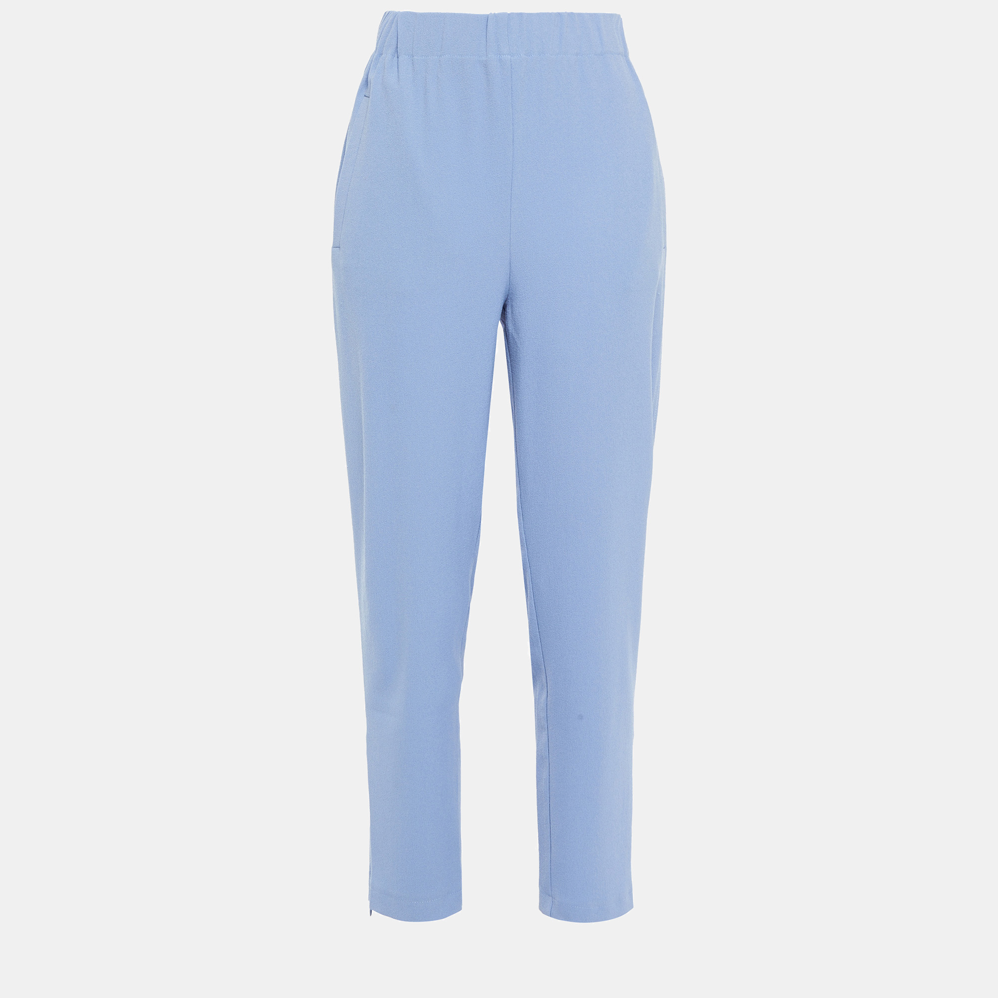 

Ganni Polyester Tapered Pants 36, Blue