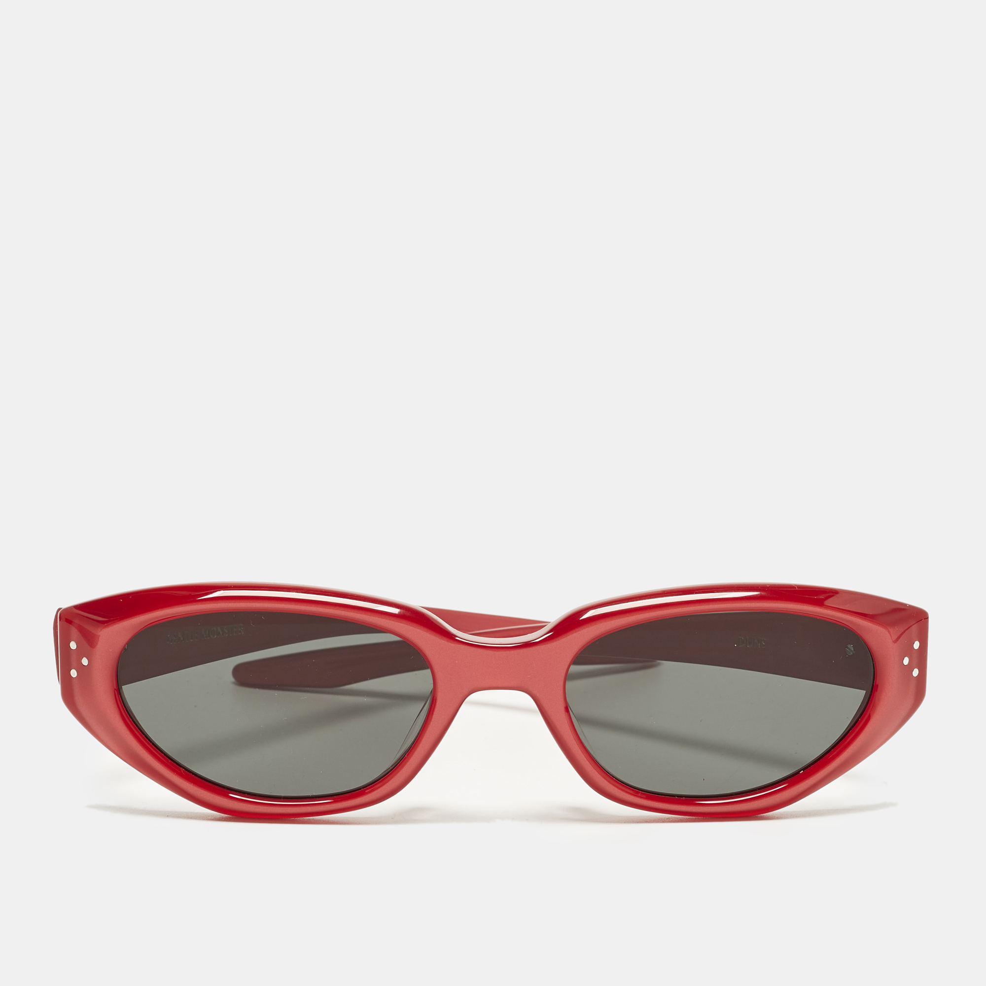 

Gentle Monster Red/Black Duns Frame Oval Sunglasses