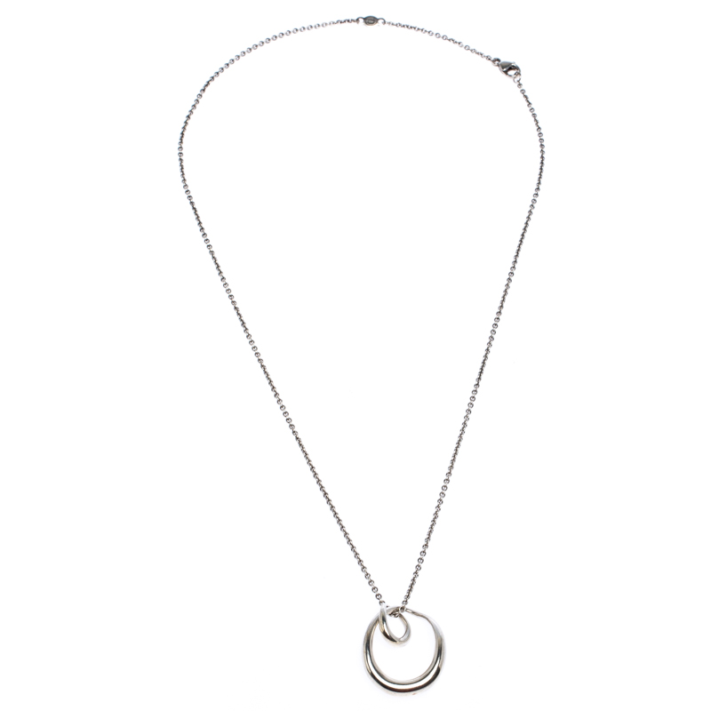 

Georg Jensen Offspring Silver Pendant Necklace