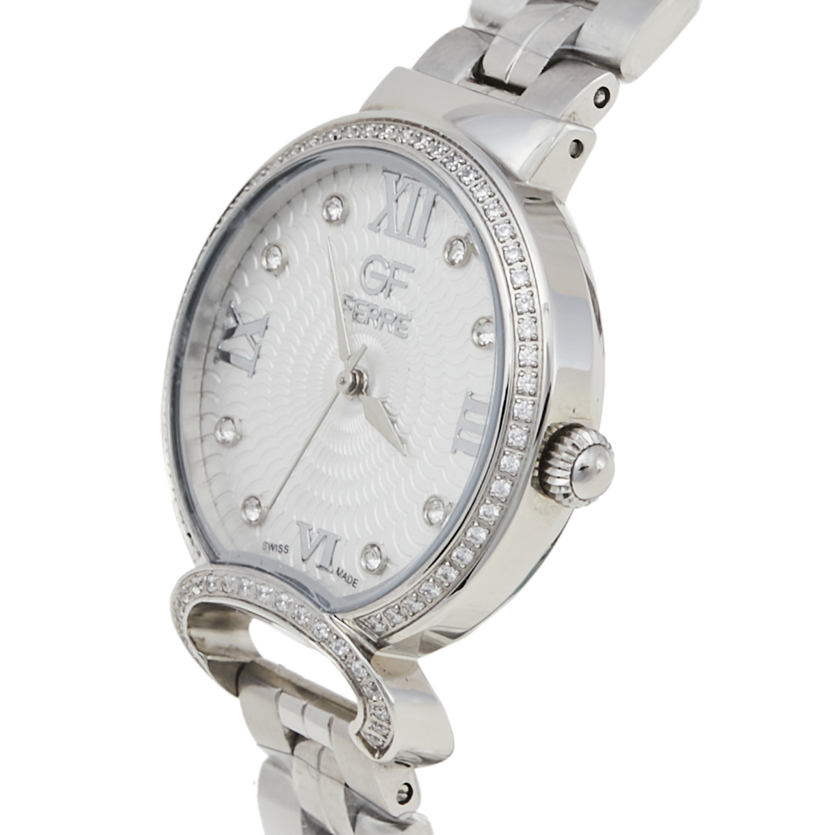 

GF Ferre Silver Stainless Steel GFSS6800 Women's Wristwatch