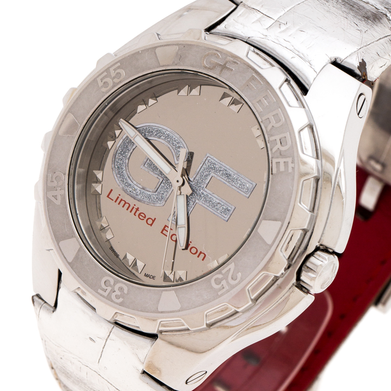 

Gianfranco Ferre Silver-Plated Stainless Steel