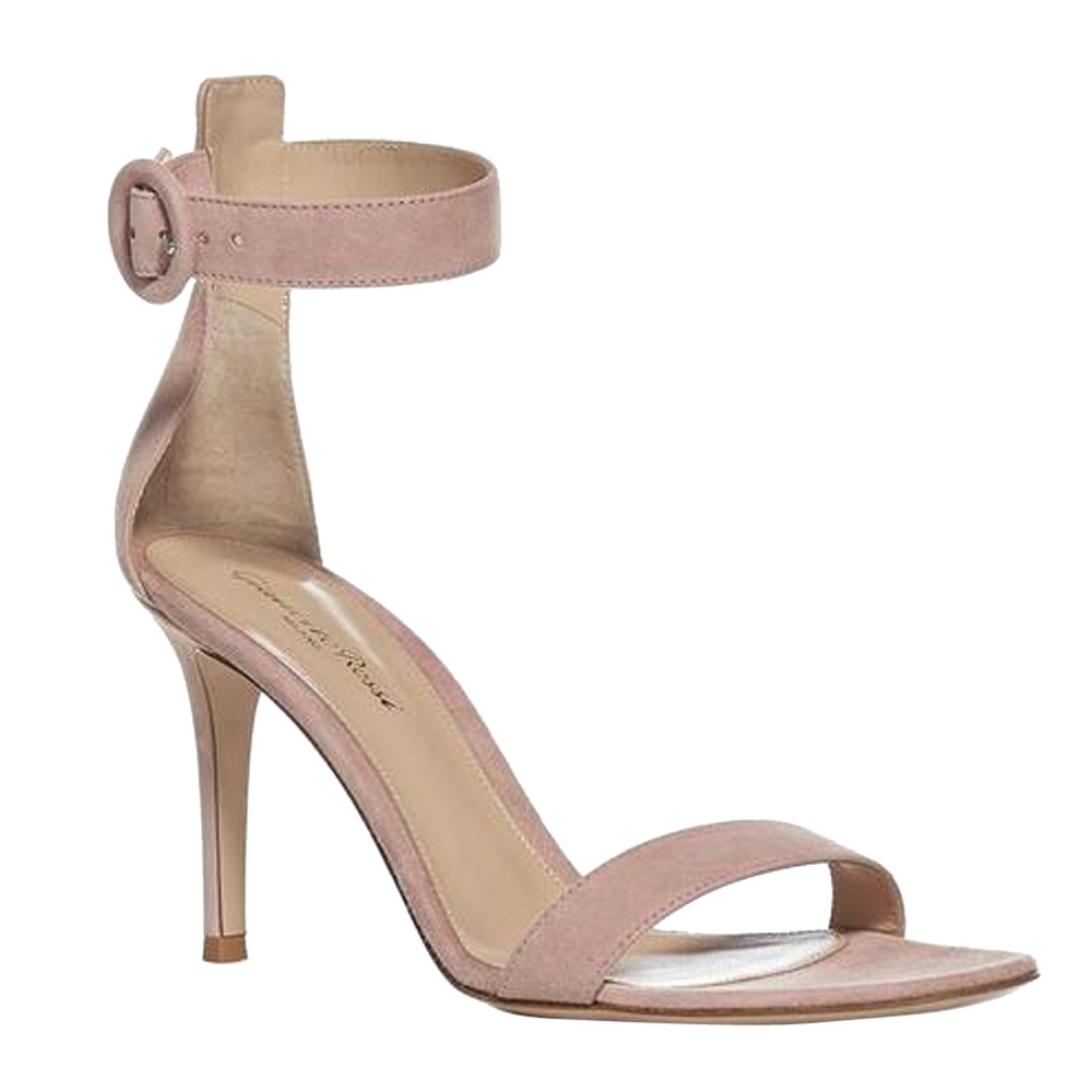 

Gianvito Rossi Beige Suede Portofino Sandals Size EU