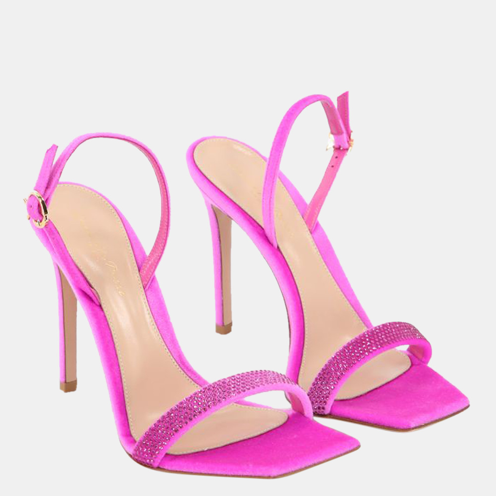 

Gianvito Rossi Fuchsia Britney Sandals Size EU, Pink