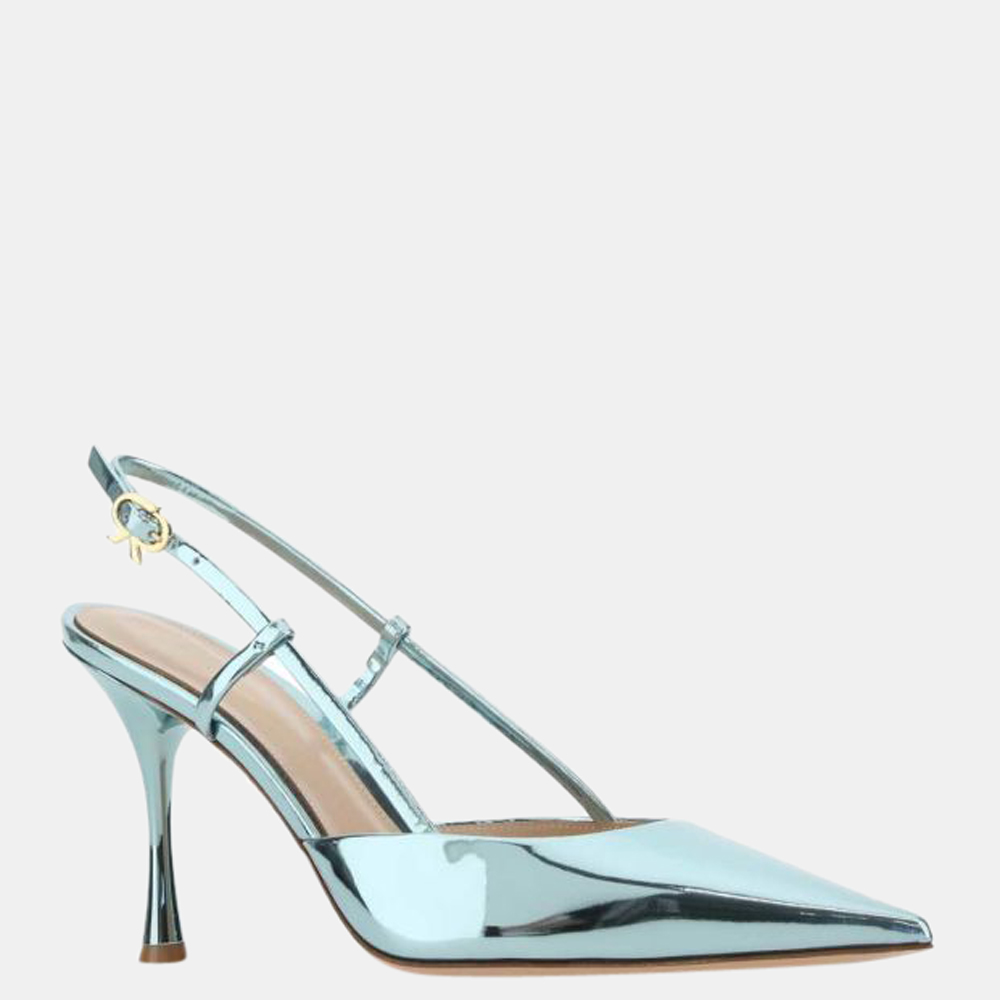 

Gianvito Rossi Blue Slingback Sandals Size EU