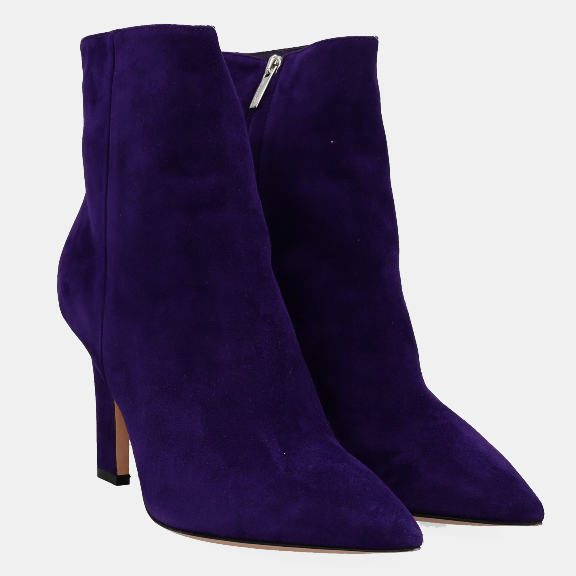

Gianvito Rossi Women's Leather Ankle Boots - Purple - EU
