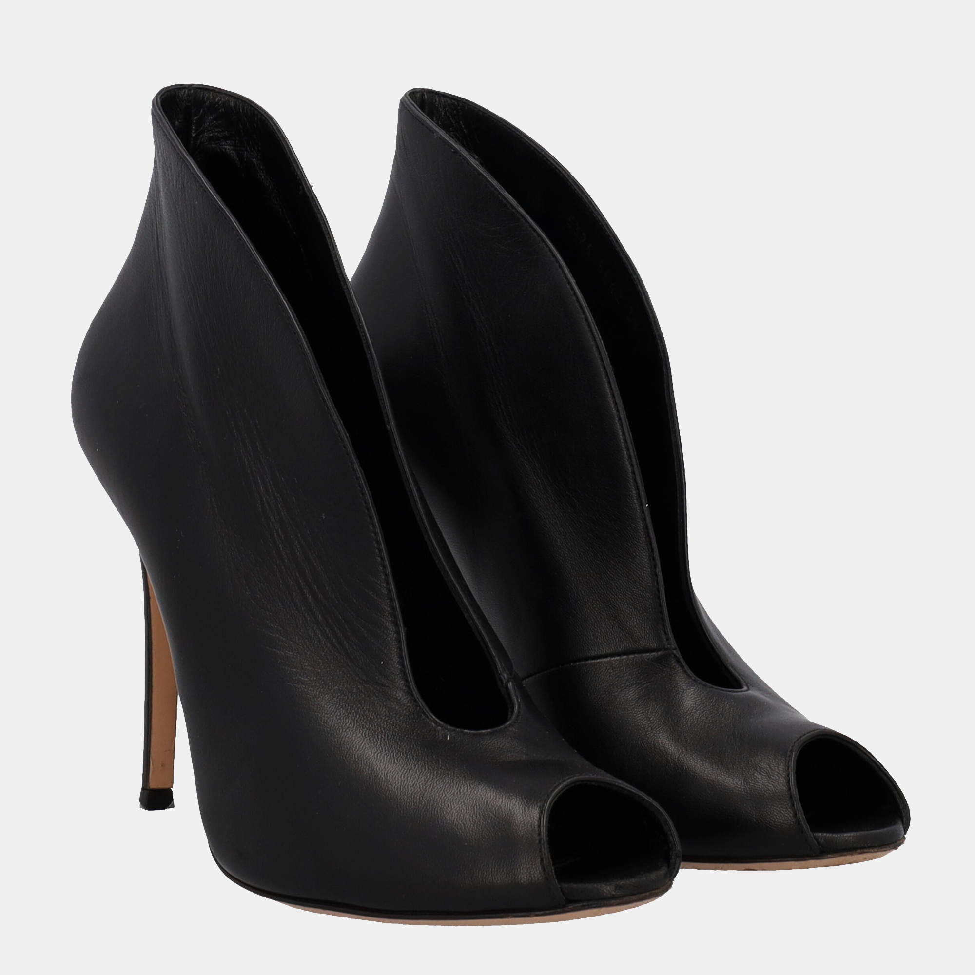 

Gianvito Rossi Women's Leather Ankle Boots - Black - EU