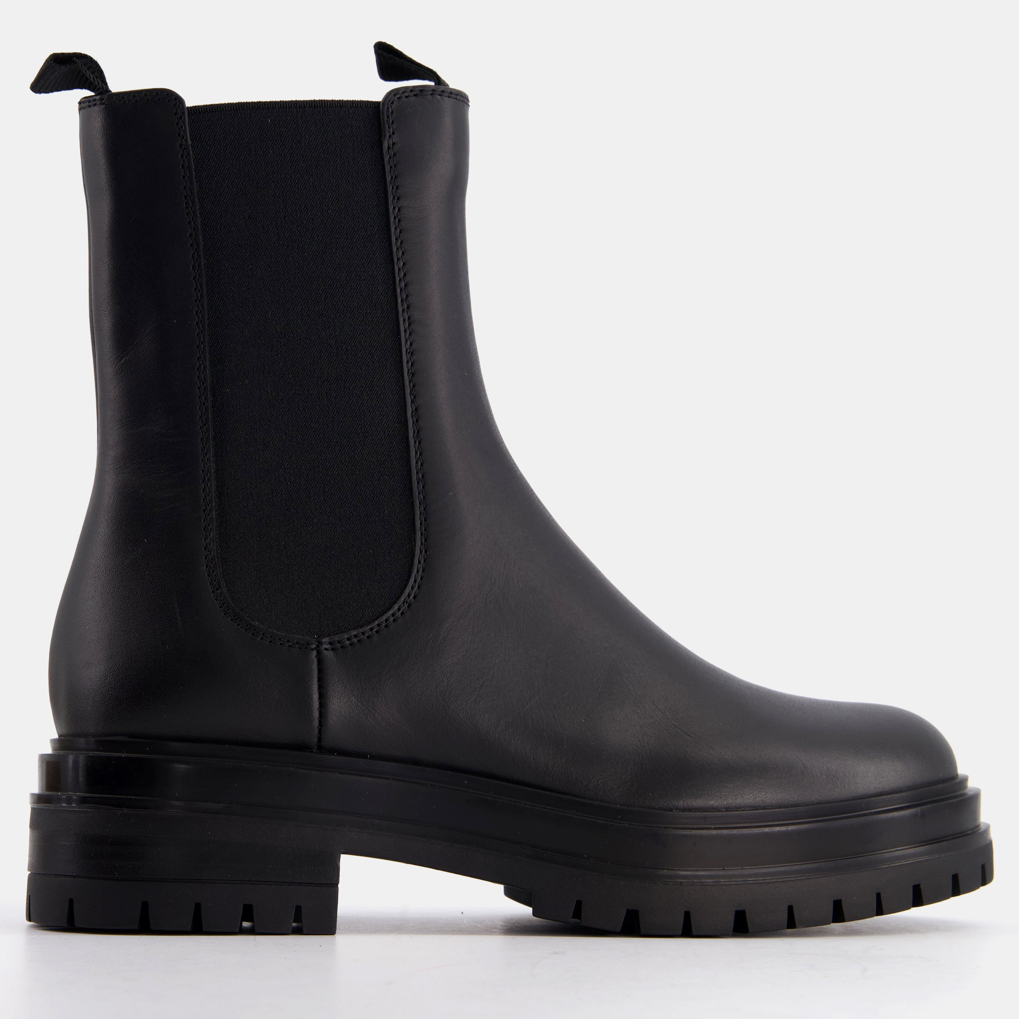 

Gianvito Rossi Black Leather Chelsea Boots Size EU