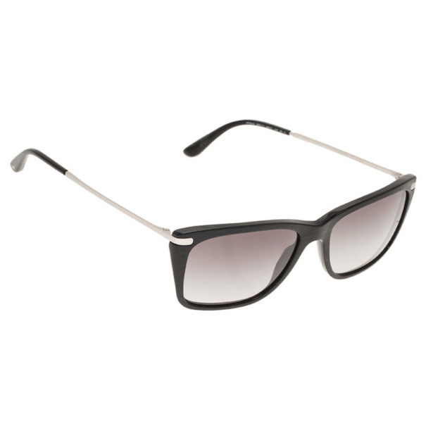 Giorgio Armani Black AR8019 Rectangle Sunglasses