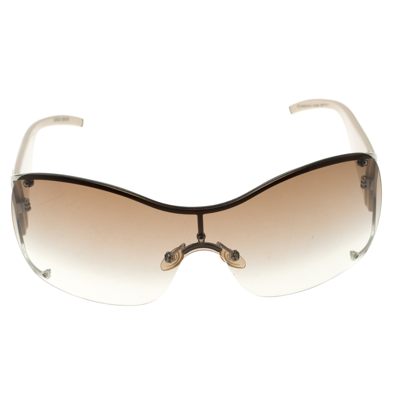 Giorgio Armani Brown GA369/S Shield Sunglasses Giorgio Armani | TLC