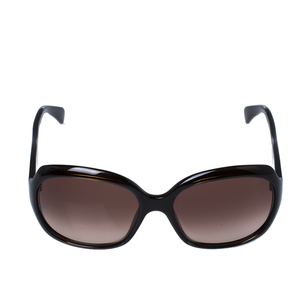 

Giorgio Armani Brown Havana/ Brown Gradient GA 845/S Square Sunglasses